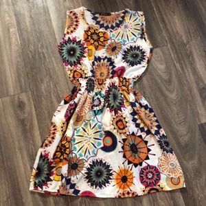 Lightweight Summer Silk Sleeveless Dress Size XL